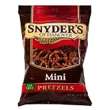 Snyder's Of Hanover Mini Pretzels, 3.5-Ounce Packages (Pack of 48)