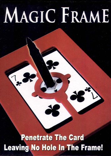 The Magic Frame - Playing Card Pencil / Pen Penetration Trick
