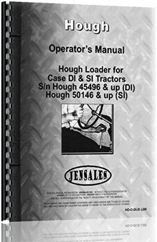 Hough DI, SI Loader Attachment Operators Manual