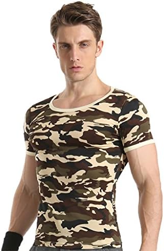 TESOON Camo Shield Logo T-Shirt by Spreadshirt Purple