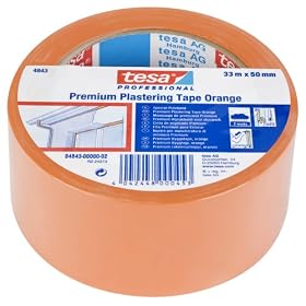 Tesa Outdoor Rough Surface Masking Tape With 2 Weeks Residue Free Removal, 50 mm x 33 m