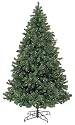Bethlehem Lights 7-1/2-Foot Emerald Forest Evergreen Christmas Tree Pre-Lit with Clear Lights