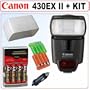 Canon Speedlite 430EX II Flash + Accessory Kit