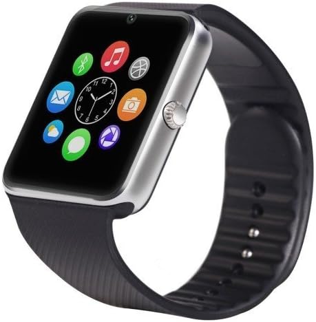 Smartwatchme® Us Bluetooth Smart Watch Gt08 Samsung Android Iphone w/ Camera Sim Slot Silver