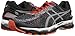 ASICS Men's Gel Kayano 22 Lite Show Running Shoe, Carbon/Silver/Cherry Tomato, 12 M US