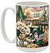 NCAA Colorado State University 15-Ounce Tailgate Series Ceramic Mug
