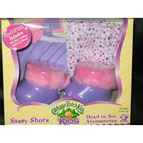 Cabbage Patch Kids Sassy Shoes Head to Toe Accessories Purple Clogs by Cabbage Patch Kids