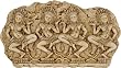 Dancing Heavenly Apsaras Hindu Wall Relief