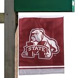 NCAA Mississippi State Bulldogs Maroon 11.5 x 13 Garden/Mailbox Flag