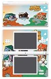 Animal Crossing City Folk game Decal Cover Vinyl Skin Protector 4 for Nintendo DS Lite