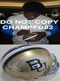 KENDALL WRIGHT,BAYLOR BEARS,TENNESSEE TITANS,SIGNED,AUTOGRAPHED,MINI HELMET,COA,WITH PROOF