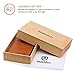 SHIELDON® 100% Genuine Natural Leather Wallet Case Classic Flip Book Style Protective Cover for iPhone 6 Plus (5.5 inch), Hand Made with Bulit-in Stand Function, ID Holder, Money & Credit Cards Slots (Cognac Brown)