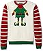 Ugly Christmas Sweater Men's Elf Head