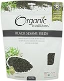 Organic Traditions Organic Seeds, Black Sesame, 16 Ounce