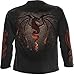 Spiral - Mens - DRAGON FURNACE - Longsleeve T-Shirt Black - XL
