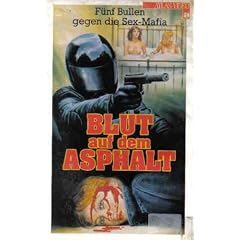 Blut auf dem Asphalt