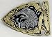 Golden Eagle Enamel Pewter Buckle