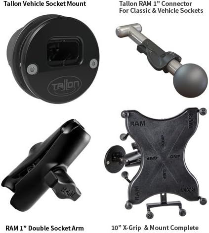 Tallon Universal RAM® X-Grip® 10" Tablet Holder