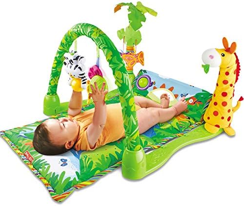 HGD Baby Jungle Crawl Mat Kids Musical Playmat Toddler Playing Carpet
