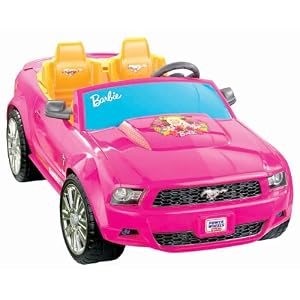 Fisher-Price Power Wheels Barbie Ford Mustang by 