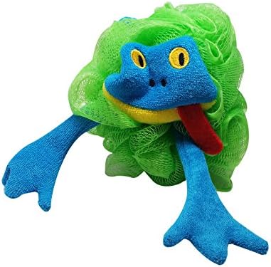 Razz Childrens Animal Sponge Puff, Green