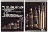 1986 CIS Ordnance Products Ammo Bombs 2-Page Print Ad