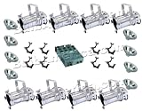 Par 46 Cans, 200w Par46 Medium Flood Lamps, Dimmer Pack, O-Clamps (L555)
