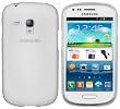 mumbi silicone TPU Coque Samsung Galaxy S3 mini- Silicone Etui Housse Protecteur Case Blanc transparent
