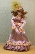 A Victorian Lady Porcelain Doll - Dollhouse Miniature