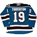 Joe Thornton San Jose Sharks Autographed Replica Blue Jersey