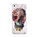 EVERMARKET(TM) Unique Floral Sugar Skull Hard Case for Iphone 5 5S (same as picture)