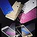 Bingol iPhone 6 3D Diamond Screen Protector,Front & Back Colored Tempered Glass Screen Protector for iPhone6 4.7 inch (Silver)