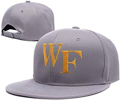 XINMEN Wake Forest Demon Deacons Logo Adjustable Snapback Embroidery Hats Caps Grey