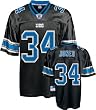 Kevin Jones Black Reebok NFL Replica Detroit Lions Youth Jersey