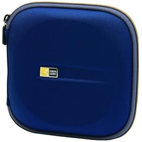 Click here to buy EVW-24 EVA Molded 24 Capacity CD DVD Case (Blue) by Case Logic.