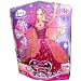 Barbie The Diamond Castle DVD Series 12 Inch Singing Doll - Princess Liana with Transforming Dress, Light-Up Necklace and Hairbrush (Caucasian - M0785)