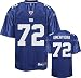 Osi Umenyiora Jersey: Reebok Blue Replica #72 New York Giants Jersey - Medium