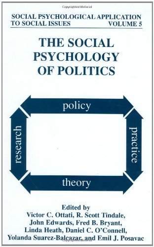 The Social Psychology of Politics (Social Psychological Applications To Social Issues)