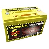 Ground Zero GZBP 12.5000 Batterie 12 V 120 Ah, 5000 Ampere Competition Power