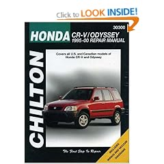 Honda CR-V/Odyssey 1995-00 (Chilton Total Car Care Automotive Repair Manuals)