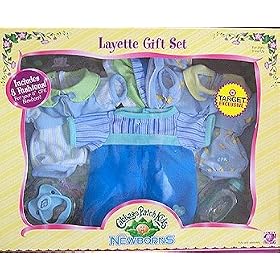 Cabbage Patch Newborn Boy Layette Gift Set by