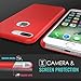 iPhone 7 Plus Case - MoKo Premium Ultra Slim Flexible Silicone Bumper Gel Shock Absorbing Scratch Resistant Protective Soft Touch Back Cover for Apple iPhone 7 Plus 5.5 Inch (2016), RED