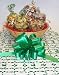 Gourmet Food : Scott's Cakes Small Nanny's Christmas Surprise Cookie Basket with no Handle Holly Wrapping