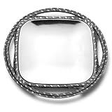 Wilton Armetale Sweetgrass Large Square Tray