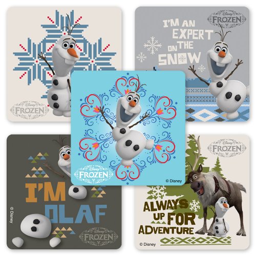 Disney Frozen Olaf Stickers - 75 Per Pack