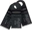 Rockwell RW9123.3 Sonicrafter 1-3/8-Inch Precision End Cut Blade, 3-Piece