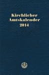 Kirchlicher Amtskalender 2014 blau: V...