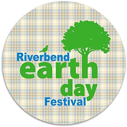 NOAACYKR Non-slip Earth Day Riverbend Festival Doormat White