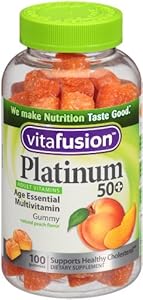 Vitafusion Platinum Gummy Vitamins, 100 Count