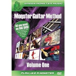 Alfred Monster Guitar Method Vol. 1 Dvd Cd Set (Standard) by